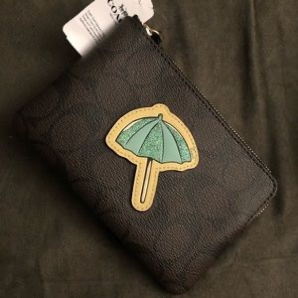 NWT Coach RARE adorable umbrella wristlet!! PRICE FIRM - Picture 3 of 6